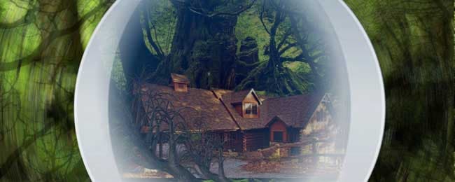 La cabaña del bosque